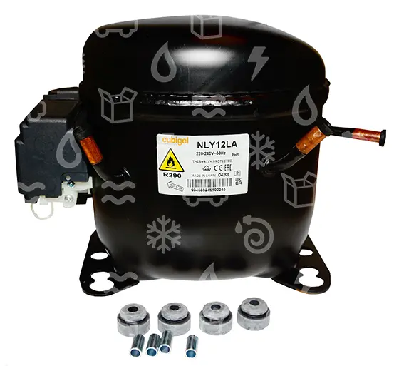 kompresor Cubigel NLY 12 LA_A, LBP - R290, 220-240V, 50Hz